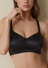 SELENE - MARLA Reggiseno senza ferretto effetto seta Coppa-C