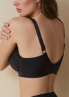 SELENE - MARLA Reggiseno senza ferretto effetto seta Coppa-C