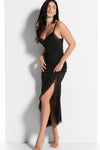 LOVE AND BRA - Vestito sottoveste in cotone e pizzo - 107553