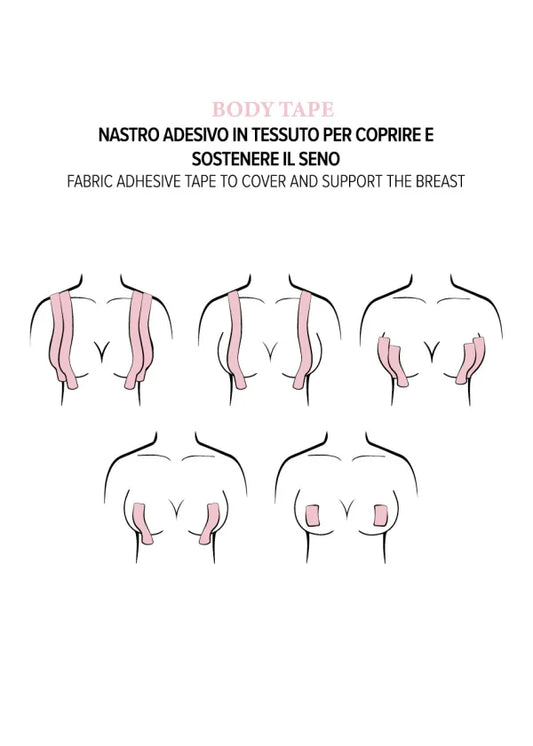 Love and Bra - BODY TAPE Nastro Adesivo in Tessuto