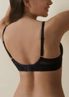 SELENE - VICTORIA Reggiseno con ferretto fascia incrociata Coppa-B