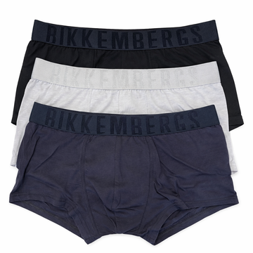 BIKKEMBERGS - Boxer uomo TONAL - 3 Pezzi