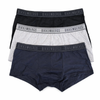 BIKKEMBERGS - Boxer uomo elastico esterno 3 pezzi - LINE