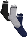 BIKKEMBERGS - Calzini in spugna uomo - 3 Paia - BKK018