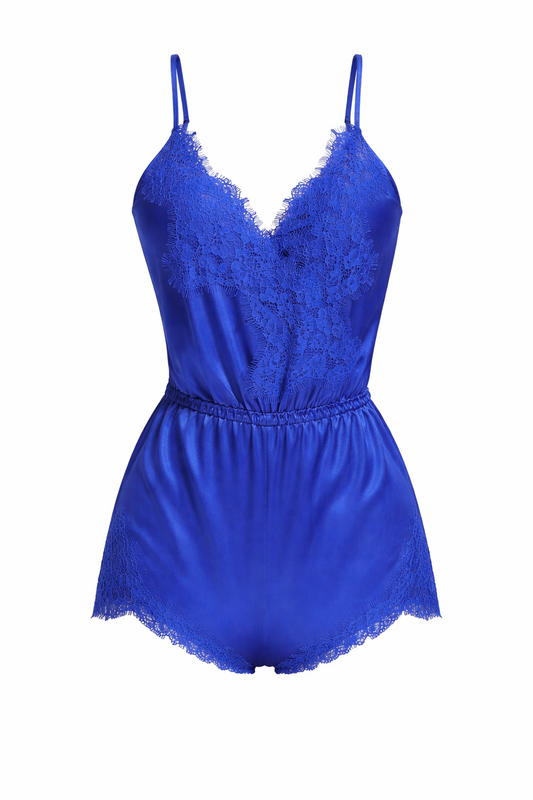 Love and Bra - Tutina in satin e pizzo - 42951