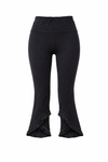JADEA - Leggings capri con frange - 4412