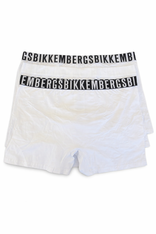 BIKKEMBERGS - Boxer uomo elastico esterno 3 pezzi - BKK003T