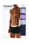 BIKKEMBERGS - Boxer uomo elastico esterno 3 Pezzi - 21009T