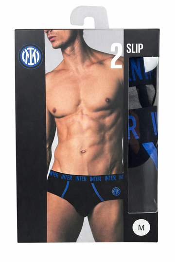 SLIP UOMO F.C INTER - 2 PEZZI - I001