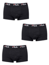 FILA - Boxer uomo in cotone elastico esterno 3 pezzi - FU5232