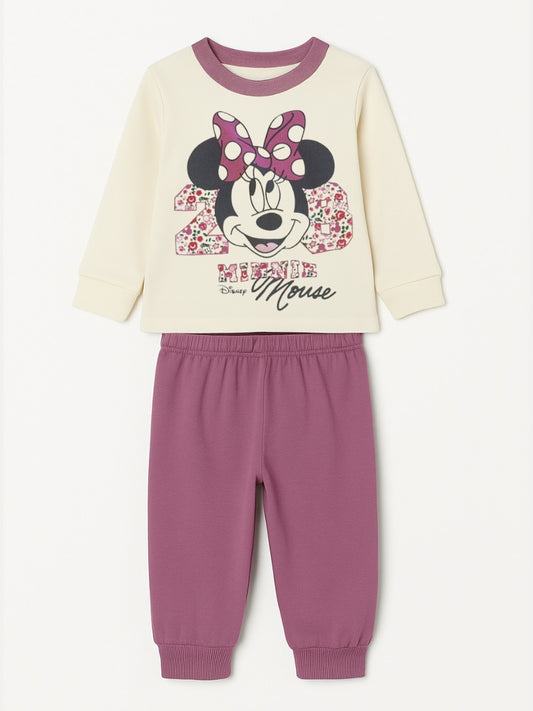 SABOR - Pigiama neonato caldo cotone MINNIE - 3444