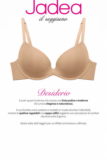 JADEA - Reggiseno Push-Up Soft Touch - DESIDERIO