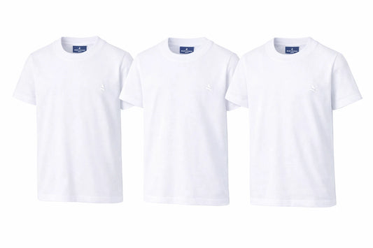 NAVIGARE - 13020 T-shirt Bimbo Girocollo in 100% Cotone - 6 Pezzi