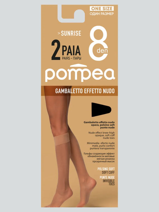 Pompea - Gambaletto Sunrise 8 Denari - 6 Pezzi